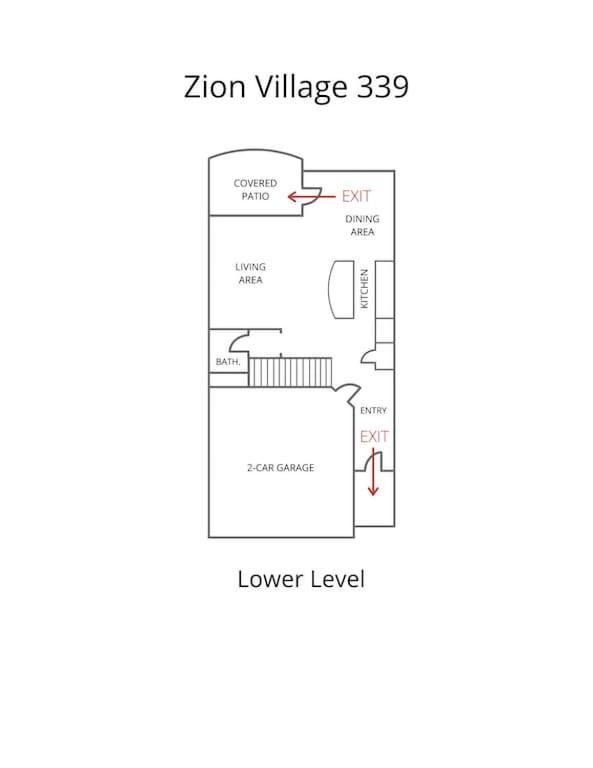 Zion Village 339 3 Bed, 2 And A Half Bath, Game Systems, Mister System, And Community Pool Hurricane Kültér fotó